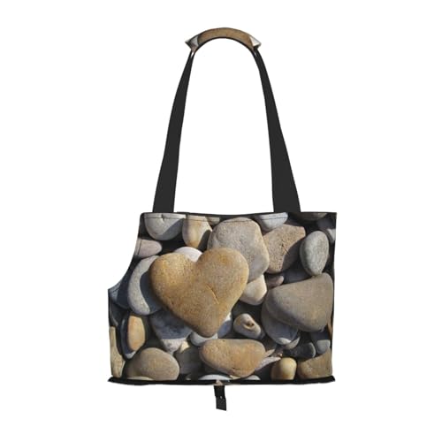 Tragbare Faltbare Haustier Schulter Herz Stein Tasche - Hohe Dichte Reißfest Haustier Reise Handtasche für Kleintiere Tragbare Faltbare Haustier Schulter Herz Stein Tasche - Hohe Dichte Reißfest Haustier Reise Handtasche für Kleintiere von VYONNE