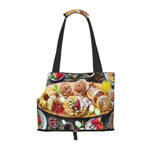 Tragbare Faltbare Haustier Schulter Schöne Frühstück Tasche - Hohe Dichte Reißfest Haustier Reise Handtasche für Kleintiere Tragbare Faltbare Haustier Schulter Schöne Frühstück Tasche - Hohe Dichte Reißfest Haustier Reise Handtasche für Kleintiere von VYONNE