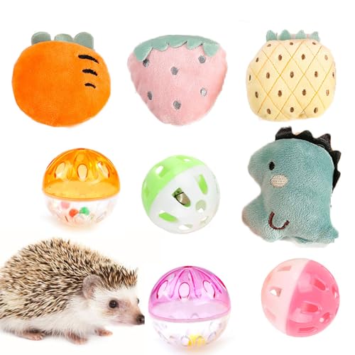 Niedliches Igel-Anreicherungsspielzeug, Igelzubehör, Käfigzubehör, Kleintierspielzeug, Ballglocke, interaktives Spielzeug, Stofftiere, Übungsball, Spielzeug für Hamster, Eidechse, Schildkröte, Niedliches Igel-Anreicherungsspielzeug, Igelzubehör, Käfigzubehör, Kleintierspielzeug, Ballglocke, interaktives Spielzeug, Stofftiere, Übungsball, Spielzeug für Hamster, Eidechse, Schildkröte, von VZqola