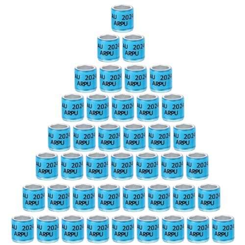 Vogelringe Beinbänder 100pcs AU 2024 Nummeriert Vogel Identifikation Beinbänder Geflügel Taube Fußringe Clip on Beinringe Küken Fußringe für Bantam Finken Taube Lovebird Wachtel Vogelringe Beinbänder 100pcs AU 2024 Nummeriert Vogel Identifikation Beinbänder Geflügel Taube Fußringe Clip on Beinringe Küken Fußringe für Bantam Finken Taube Lovebird Wachtel von VaLtEv