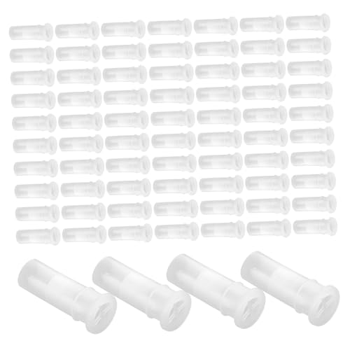 Vaguelly 100 Stück Quietscher Ersatz für Hundespielzeug Geräuschmacher für Babyspielzeug Leicht Einsetzbar und Tragbar für DIY Reparaturen von Kuscheltieren und Spielzeugen von Vaguelly