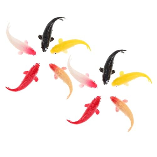 Vaguelly 10stücke Künstlicher Koi-aquariumfisch Miniatur-fischfiguren Aus Harz Aquarium-Dekoration Naturgetreues Fischmodell-Ornament Künstlicher Aquarienfisch Vaguelly 10stücke Künstlicher Koi-aquariumfisch Miniatur-fischfiguren Aus Harz Aquarium-Dekoration Naturgetreues Fischmodell-Ornament Künstlicher Aquarienfisch von Vaguelly
