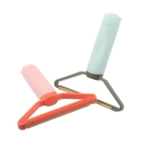 Vaguelly 2stücke Doppelseitiger Fusselrasierer Manueller Katzenhaarentferner Mit Zweifacher Effizienz Tragbares Reinigungswerkzeug Für Kleidung Möbel Und Teppiche Vaguelly 2stücke Doppelseitiger Fusselrasierer Manueller Katzenhaarentferner Mit Zweifacher Effizienz Tragbares Reinigungswerkzeug Für Kleidung Möbel Und Teppiche von Vaguelly