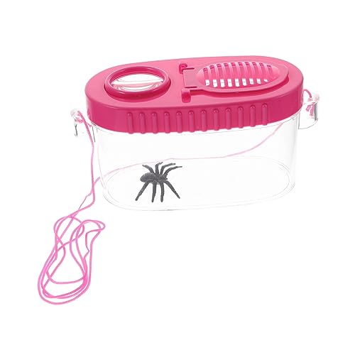 Vaguelly 2stücke Insektenbox Tragbar Mit Lüftungsschlitzen Und Lupenfunktion Für Insektenbeobachtung Im Freien Multifunktions-beobachtungsbehälter Für Junge Mädchen Vaguelly 2stücke Insektenbox Tragbar Mit Lüftungsschlitzen Und Lupenfunktion Für Insektenbeobachtung Im Freien Multifunktions-beobachtungsbehälter Für Junge Mädchen von Vaguelly