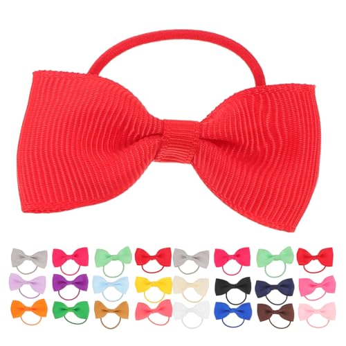 Vaguelly 40-teiliges süßes Hundehaar-Accessoire: Welpen-Haarschleifen mit elastischen Bändern – leicht und bequem für Yorkie, Shih Tzu und Pudel Vaguelly 40-teiliges süßes Hundehaar-Accessoire: Welpen-Haarschleifen mit elastischen Bändern – leicht und bequem für Yorkie, Shih Tzu und Pudel von Vaguelly