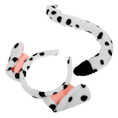 Vaguelly Hundekostüm Welpen Set Teilig Süßes Kopfband mit Welpenohren und Passendem Puppy Tail Leichtes Bequemes Accessoire für Fotoshootings und Kostümpartys Vaguelly Hundekostüm Welpen Set Teilig Süßes Kopfband mit Welpenohren und Passendem Puppy Tail Leichtes Bequemes Accessoire für Fotoshootings und Kostümpartys von Vaguelly