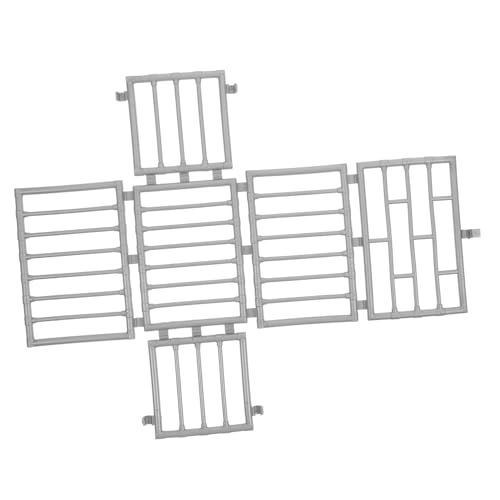 Vaguelly Mini Käfig Modell Spielzeug Action Figur Käfig Miniatur DIY Ornament Bastelarbeiten Mehrzweck Kleiner Ausstellungsmodell von Vaguelly