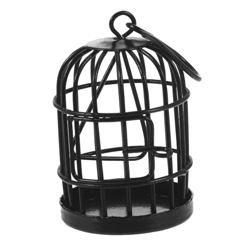Vaguelly Miniatur-vogelkäfig Aus Eisen Im Retro-Stil Für Die Gartendekoration Dekoratives Mini- -Ornament von Vaguelly