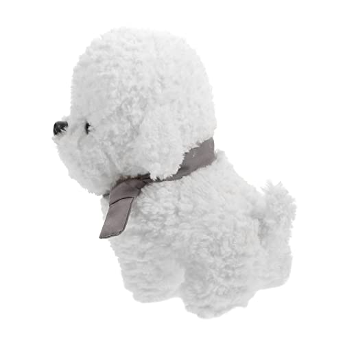 Vaguelly Plüsch Hund Realistischer Bichon Frise Plüsch Hund Weiches Elastisches Kuscheltier für Babyzimmer Einschlafhilfe Vaguelly Plüsch Hund Realistischer Bichon Frise Plüsch Hund Weiches Elastisches Kuscheltier für Babyzimmer Einschlafhilfe von Vaguelly