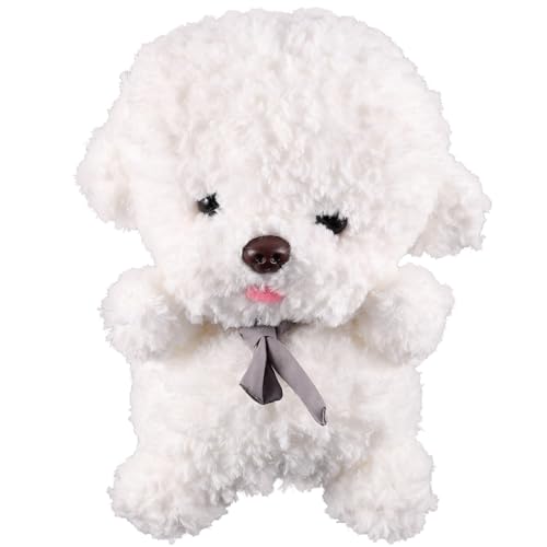 Vaguelly Plüsch Hundespielzeug Süßer Großer Weißer Bichon Frise Weiches Kuscheltier für Welpen Dekoration Hochwertiges Baumwoll Füllmaterial Langlebig und Bequem Vaguelly Plüsch Hundespielzeug Süßer Großer Weißer Bichon Frise Weiches Kuscheltier für Welpen Dekoration Hochwertiges Baumwoll Füllmaterial Langlebig und Bequem von Vaguelly