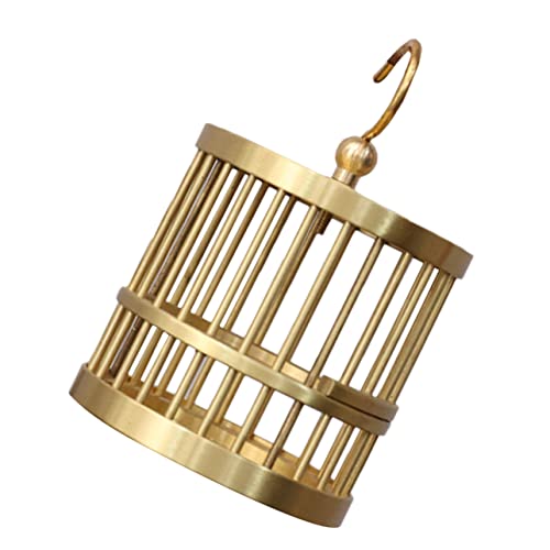 Vaguelly Vogelkäfigdekorationen Vintage Carnival Cage Vögelkäfig zur Dekoration Vogelkäfig-Ornamente Vogelkäferdekor Kleiner dekorativer Vogelkäfig Messing Golden Vaguelly Vogelkäfigdekorationen Vintage Carnival Cage Vögelkäfig zur Dekoration Vogelkäfig-Ornamente Vogelkäferdekor Kleiner dekorativer Vogelkäfig Messing Golden von Vaguelly