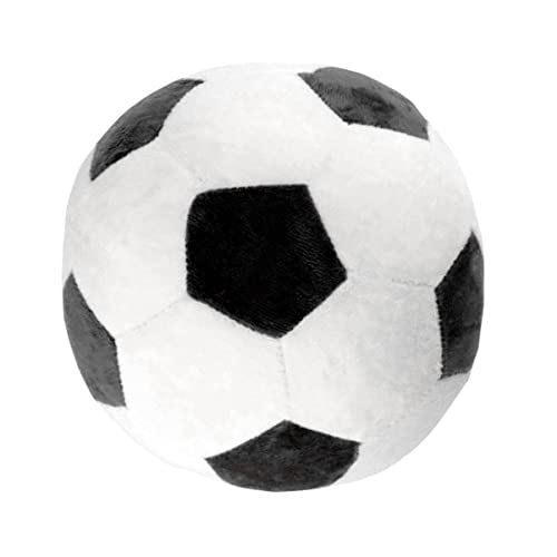 Vaguelly Weicher Fußball Hunde Fußball Plüschball-hundespielzeug Quietschendes Fußball Plüschtier Mini-fußball -fußball Soft-fußball Fußball Sport Kurzer Baby Hundeball von Vaguelly