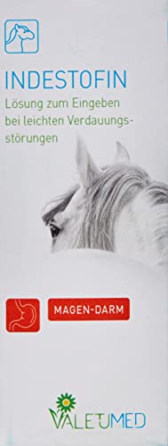 Valetumed Indestofin, 100 ml, Lösung zum Eingeben bei leichten Verdauungsstörungen, reines Naturprodukt, Ergänzungsfutter für Pferde und Ponys von Valetumed