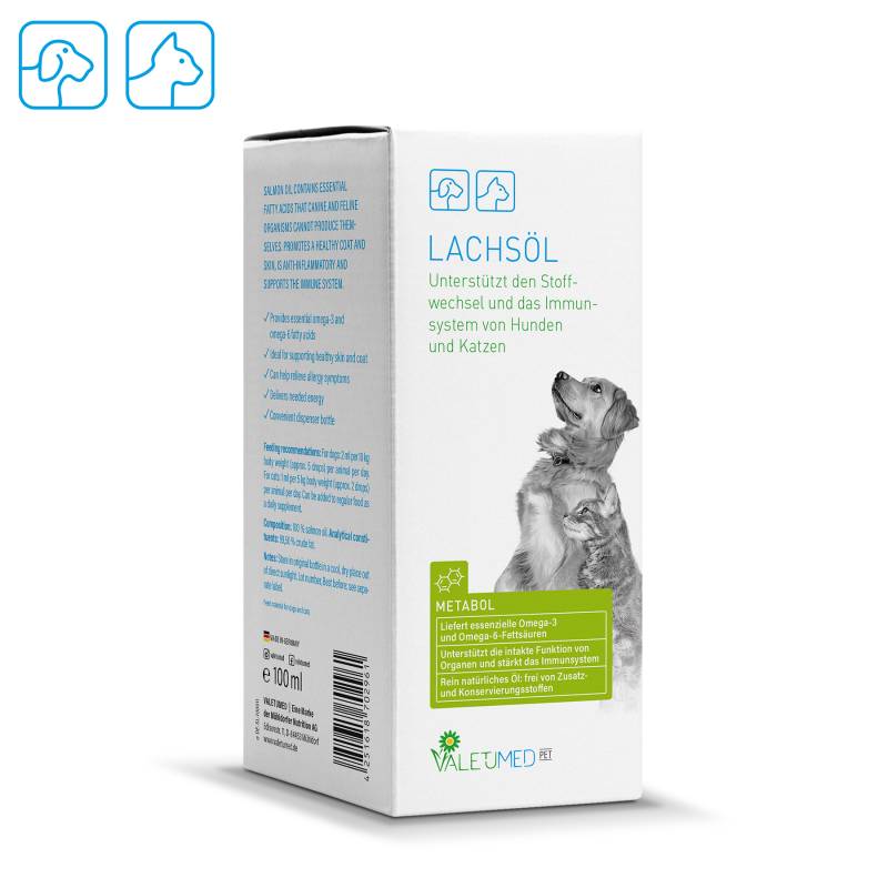 Valetumed Lachsöl 100 ml Unterstützt den Stoffwechsel Valetumed Lachsöl 100 ml Unterstützt den Stoffwechsel von Valetumed
