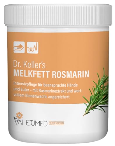 Valetumed Melkfett Dr. Keller mit Rosmarin, 500 ml Valetumed Melkfett Dr. Keller mit Rosmarin, 500 ml von Valetumed