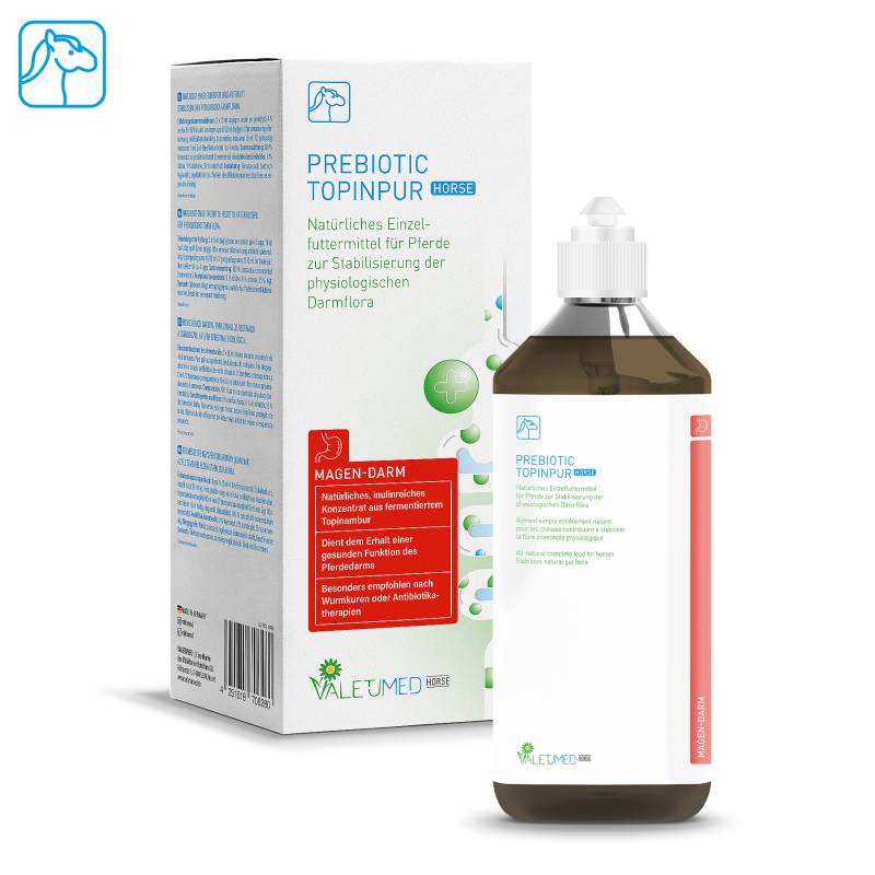 Valetumed Prebiotic TopinPur Horse 1 l Zur Stabilisierung der physiologischen Darmflora Valetumed Prebiotic TopinPur Horse 1 l Zur Stabilisierung der physiologischen Darmflora von Valetumed