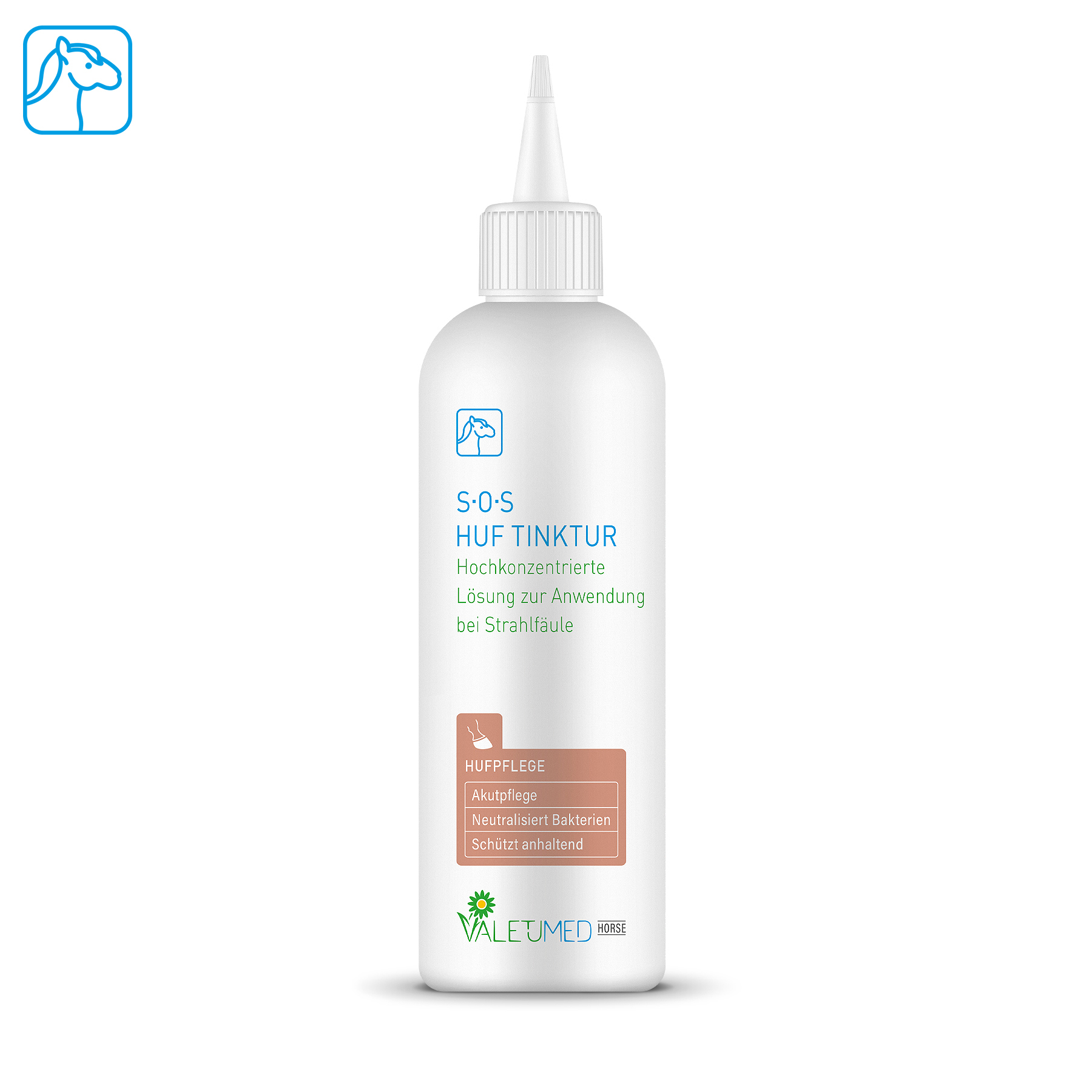 Valetumed Sos Huf - Tinktur 100 ml Zur schnellen Linderung von Strahlfäule an Pferdehufen Valetumed Sos Huf - Tinktur 100 ml Zur schnellen Linderung von Strahlfäule an Pferdehufen von Valetumed