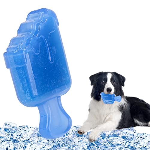 Valicaer Kauspielzeug für Hunde Ungiftiges Haustier Spielzeug Kühlendes Hundespielzeug Dauerhaft Hundekauspielzeug Interaktives Spielzeug Reinigen Hunde Kühlung Spielzeugs für Kauen Training Spielen von Valicaer