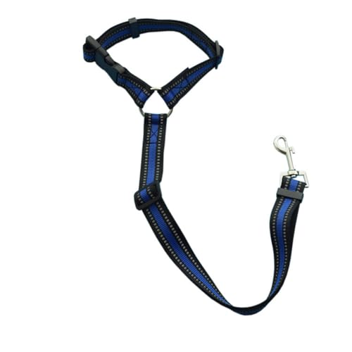 VALINK Auto-Sicherheitsgurte für Hunde, reflektierend, verstellbar, Haustier-Sicherheitsgurte, Haustier-Reisezubehör, Blau VALINK Auto-Sicherheitsgurte für Hunde, reflektierend, verstellbar, Haustier-Sicherheitsgurte, Haustier-Reisezubehör, Blau von Valink