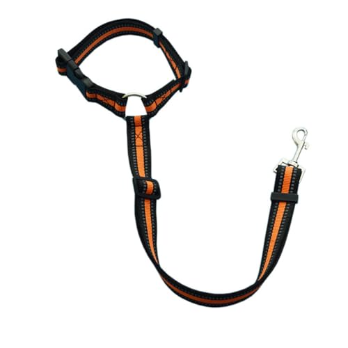 VALINK Auto-Sicherheitsgurte für Hunde, reflektierend, verstellbar, Haustier-Sicherheitsgurte, Haustier-Reisezubehör, Orange VALINK Auto-Sicherheitsgurte für Hunde, reflektierend, verstellbar, Haustier-Sicherheitsgurte, Haustier-Reisezubehör, Orange von Valink