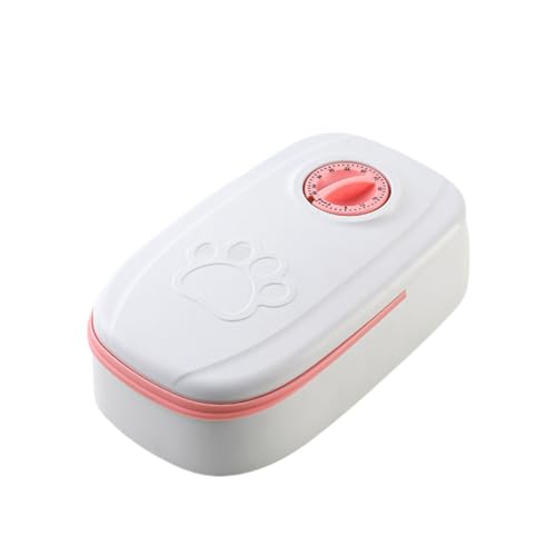VALINK Automatischer Futterspender für Haustiere, 350 ml, automatischer Futterspender, Batterie-Netzteil, Hundefutterspender für kleine Haustiere, Hund, Katze, Rosa VALINK Automatischer Futterspender für Haustiere, 350 ml, automatischer Futterspender, Batterie-Netzteil, Hundefutterspender für kleine Haustiere, Hund, Katze, Rosa von Valink