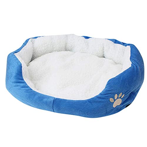 Valink Hundebett, Haustierbett, Plüsch, warm, Schlafcouch, Haustiermatte mit abnehmbarem Bezug für Hunde und Katzen von Valink