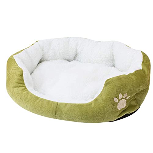 Valink Hundebett, Haustierbett, Plüsch, warm, Schlafcouch, Haustiermatte mit abnehmbarem Bezug für Hunde und Katzen von Valink