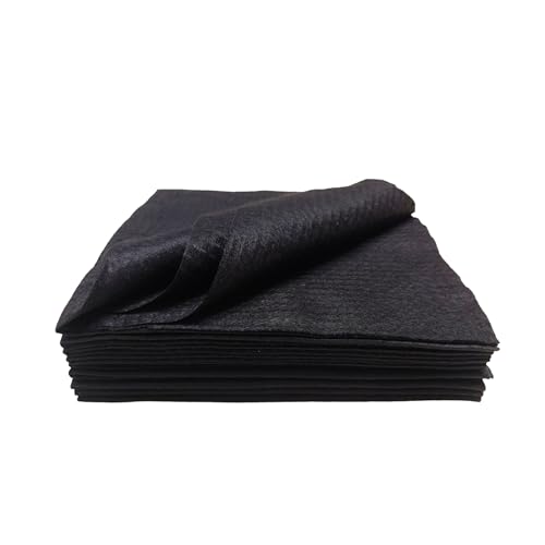 Van Snuute Allrounder, The Black Allrounder, Vliestuch, Vlies, Reinigungstuch, Putztuch, Tuch für Hunde und Katzen, Einwegtuch von Van Snuute