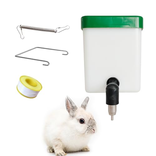 Automatischer Wasserspender Kaninchen 500ml Tropffreie Suspension Nager Trinkflasche Geeignet für Kleintiere Automatischer Wasserspender Kaninchen 500ml Tropffreie Suspension Nager Trinkflasche Geeignet für Kleintiere von VandanCoop