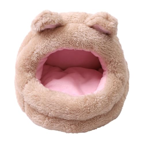 Hamsterversteck, warmes Hamsterbett, warmes Hamster-Schlafhaus für den Innenbereich, weiches Bett mit herausnehmbarem Thermopolster, Hamster-Zubehör für kleine Kleintiermäuse, Zuckergleiter, Hamsterversteck, warmes Hamsterbett, warmes Hamster-Schlafhaus für den Innenbereich, weiches Bett mit herausnehmbarem Thermopolster, Hamster-Zubehör für kleine Kleintiermäuse, Zuckergleiter, von Vansza