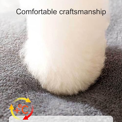 Niedliches, weiches Katzenbett, warm, dick, Chinchilla-Form, für den Innenbereich, Mausform, warme Katzenhöhle, rutschfeste und wasserdichte Unterseite für kleine, mittelgroße und große Katzen, Niedliches, weiches Katzenbett, warm, dick, Chinchilla-Form, für den Innenbereich, Mausform, warme Katzenhöhle, rutschfeste und wasserdichte Unterseite für kleine, mittelgroße und große Katzen, von Vansza