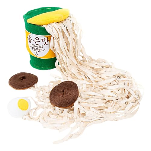 Vansza Hundespielzeug, Ramen Nudelbecher Hundespielzeug, Kreative Leckerli Dosierung Hund Puzzle Spielzeug, Interaktives und Waschbares Plüschfutter Verstecken und Schnüffeln Spielzeug für kleine und Vansza Hundespielzeug, Ramen Nudelbecher Hundespielzeug, Kreative Leckerli Dosierung Hund Puzzle Spielzeug, Interaktives und Waschbares Plüschfutter Verstecken und Schnüffeln Spielzeug für kleine und von Vansza