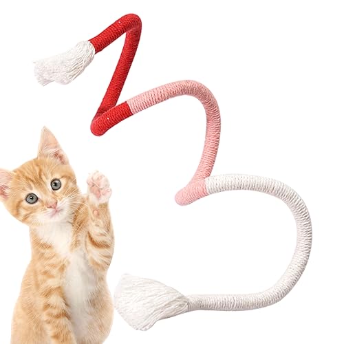 Vansza Katzenspielzeug Beißseil, interaktives Zahnreinigung, Kauspielzeug für Kätzchen, Katzen Unterhaltungsbedarf für Wohnzimmer, Schlafzimmer, Tierheim, Tiergeschäft, Arbeitszimmer, Katzenhaus (D) Vansza Katzenspielzeug Beißseil, interaktives Zahnreinigung, Kauspielzeug für Kätzchen, Katzen Unterhaltungsbedarf für Wohnzimmer, Schlafzimmer, Tierheim, Tiergeschäft, Arbeitszimmer, Katzenhaus (D) von Vansza