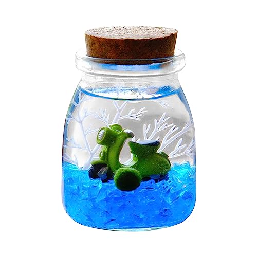 Viewing Experience Aquarium, kreative Mikro-Landschaft, Öko-Flasche, Schreibtisch-Fischtank, als Dekoration, einzigartige Geburtstagsgeschenke (E) von Vansza