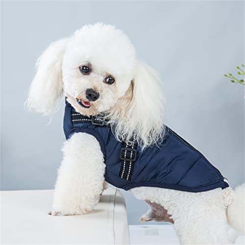 HundeWintermantel, wasserdicht, Hundekleidung, Mantel, warme Winterjacke mit Geschirr für kleine, mittelgroße und große Kleidung, kleine Hundemantel, wasserdichte Winterjacke, warme Weste, M, von VasedGins