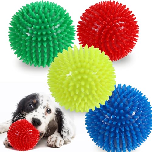 Vatrepeo Hundespielzeug mit Spikey-Motiv, 4 Stück, Hunde Geschenke Vatrepeo Hundespielzeug mit Spikey-Motiv, 4 Stück, Hunde Geschenke von Vatrepeo