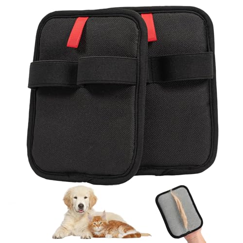 Vauki Tierhaarentferner handschuh, Fellmagnet Handschuhe für Katzen & Hunde, 2 Stück, statische Handschuhe zum Entfernen von Tierhaaren,Bürstenwerkzeug für Couch, Möbel, Teppich, Autositz Vauki Tierhaarentferner handschuh, Fellmagnet Handschuhe für Katzen & Hunde, 2 Stück, statische Handschuhe zum Entfernen von Tierhaaren,Bürstenwerkzeug für Couch, Möbel, Teppich, Autositz von Vauki