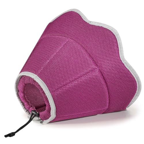 VavoPaw Halskrause Hunde Katzen, Schutzhalsband Kegelhalsbänder Verstellbar Genesungshalsband, Atmungsaktive Haustier Elisabethanischer, Hundehalskrause, Leckschutz Hund nach Op Hund, L, Rosenrot VavoPaw Halskrause Hunde Katzen, Schutzhalsband Kegelhalsbänder Verstellbar Genesungshalsband, Atmungsaktive Haustier Elisabethanischer, Hundehalskrause, Leckschutz Hund nach Op Hund, L, Rosenrot von VavoPaw
