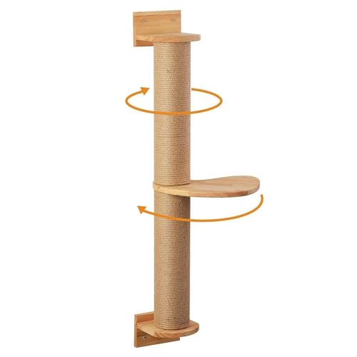 Katzen-Aktivitätsbaum, Wandmontierter Katzenkratzbaum, Katzenkrallenkratzer, Katzenkratzbaum für mittelgroße kleine Haustiere Katzen-Aktivitätsbaum, Wandmontierter Katzenkratzbaum, Katzenkrallenkratzer, Katzenkratzbaum für mittelgroße kleine Haustiere von Vbnuyhim