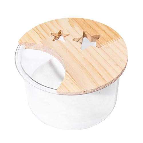 Vbnuyhim Grabbox für Hamster, Sandbadbehälter für Hamster, Rennmäuse, Badezimmer aus Acryl und Sandbehälter zum Ausgraben Vbnuyhim Grabbox für Hamster, Sandbadbehälter für Hamster, Rennmäuse, Badezimmer aus Acryl und Sandbehälter zum Ausgraben von Vbnuyhim