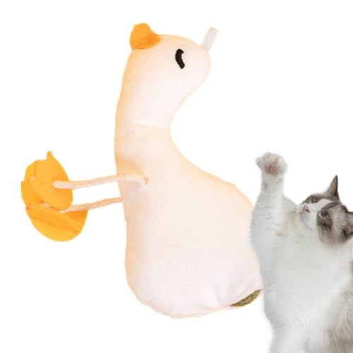 Vbnuyhim Katzenspielzeug aus Plüsch, Katzenspielzeug, interaktives Katzenspielzeug – interaktives Kauspielzeug für Katzen in Form von Gänsen und Eulen, Übungs-Spielzeug für Katzen Vbnuyhim Katzenspielzeug aus Plüsch, Katzenspielzeug, interaktives Katzenspielzeug – interaktives Kauspielzeug für Katzen in Form von Gänsen und Eulen, Übungs-Spielzeug für Katzen von Vbnuyhim
