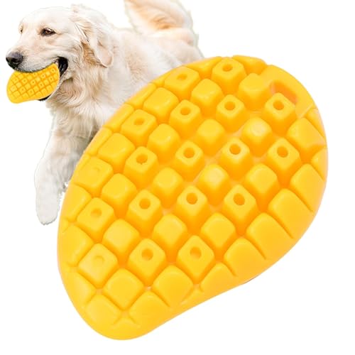 Vbnuyhim Robustes Hundespielzeug für aggressive Kauer, Zahnspielzeug für aggressive Kauer, unterhaltsames Haustierspielzeug, Mango-Form, interaktives Hundespielzeug für kleine, mittelgroße und große Vbnuyhim Robustes Hundespielzeug für aggressive Kauer, Zahnspielzeug für aggressive Kauer, unterhaltsames Haustierspielzeug, Mango-Form, interaktives Hundespielzeug für kleine, mittelgroße und große von Vbnuyhim