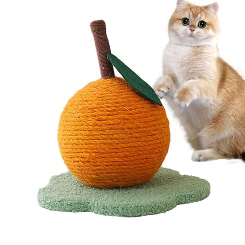 Vbnuyhim Sisalball Katzenkratzer - Orange Form Indoor Katzen Spielzeug - Katzenball Spielzeug Katze Schleifen Kralle Ball Sisal Kratzball Reduziert Langeweile Vbnuyhim Sisalball Katzenkratzer - Orange Form Indoor Katzen Spielzeug - Katzenball Spielzeug Katze Schleifen Kralle Ball Sisal Kratzball Reduziert Langeweile von Vbnuyhim