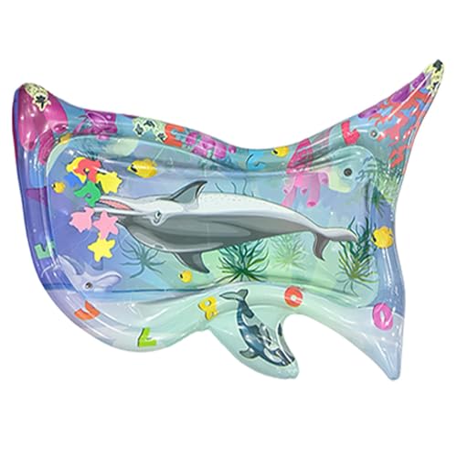 Vbnuyhim Wasserspielmatte für Katzen, niedliche, verdickte PVC-Spielmatte – komfortable sensorische Erfahrung für Haustiere, interaktives Spielzeug, cooles Haustierspiel für Reisen, Abenteuer, Zuhause Vbnuyhim Wasserspielmatte für Katzen, niedliche, verdickte PVC-Spielmatte – komfortable sensorische Erfahrung für Haustiere, interaktives Spielzeug, cooles Haustierspiel für Reisen, Abenteuer, Zuhause von Vbnuyhim