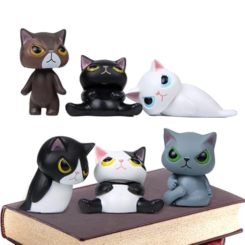 Vbnuyhim Winzige Katzen und süße Katzen | Verkleiden Sie Ihre Katze mit schönen Katzenfiguren, niedlichen und lebendigen Katzenfiguren, Neuheit, kreativ, für die Dekoration von Kuchen, Vbnuyhim Winzige Katzen und süße Katzen | Verkleiden Sie Ihre Katze mit schönen Katzenfiguren, niedlichen und lebendigen Katzenfiguren, Neuheit, kreativ, für die Dekoration von Kuchen, von Vbnuyhim