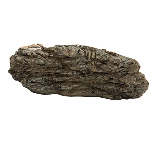 Vcedas Dinosaurier Fossil Aquarium Dekoration Harz Reptil Ornament Aquarium Tier Handwerk für Aquarium Dekor von Vcedas