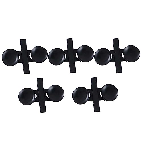 Vctitil Fish Tank Divider Black Plastic Clamp Fish Tank Products Baffle Clip Glass Sucker Clip Separation Clip Sheet Holder Rack Aquarium Fish Tank Glass Clip von Vctitil