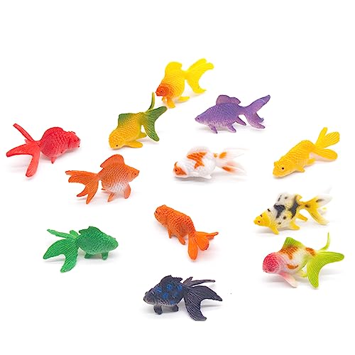 Vdaxvme 12 x Ornament-Miniatur-Figuren, Ozean-Tiere, Aquarien, Landschaft, Fisch-Dekorationen Vdaxvme 12 x Ornament-Miniatur-Figuren, Ozean-Tiere, Aquarien, Landschaft, Fisch-Dekorationen von Vdaxvme