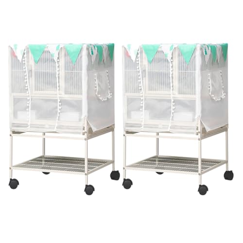 Vdaxvme 2PCS Waschbare Vogelkäfig Splash Net Abdeckungen Für Große Vogel Käfig Kleine Haustier Käfig Antimosquito Barriere Urin Streuen Schutz Vdaxvme 2PCS Waschbare Vogelkäfig Splash Net Abdeckungen Für Große Vogel Käfig Kleine Haustier Käfig Antimosquito Barriere Urin Streuen Schutz von Vdaxvme