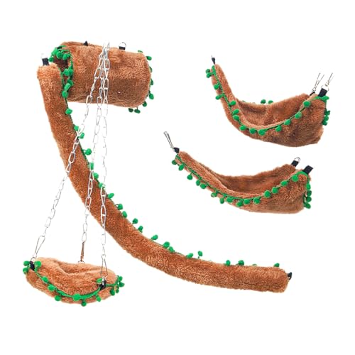 Vdaxvme Hamster Hängeschaukel Hängende Kaninchen Spielzeug Weiche Schaukel Haus für Hamster für Meerschweinchen, Rennmäuse Molar Spielzeug Vdaxvme Hamster Hängeschaukel Hängende Kaninchen Spielzeug Weiche Schaukel Haus für Hamster für Meerschweinchen, Rennmäuse Molar Spielzeug von Vdaxvme
